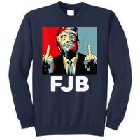 Pro America F Biden FJB , Trump Middle Figure Sweatshirt