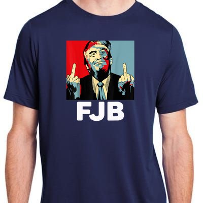 Pro America F Biden FJB , Trump Middle Figure Adult ChromaSoft Performance T-Shirt