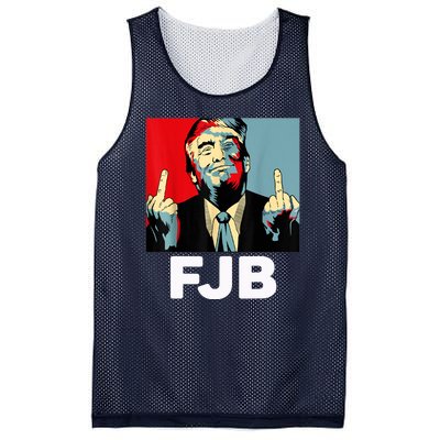 Pro America F Biden FJB , Trump Middle Figure Mesh Reversible Basketball Jersey Tank