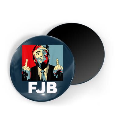 Pro America F Biden FJB , Trump Middle Figure Magnet