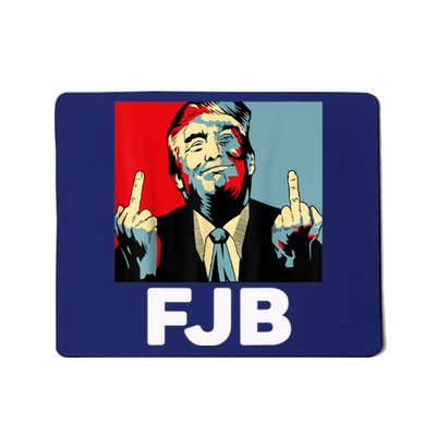 Pro America F Biden FJB , Trump Middle Figure Mousepad