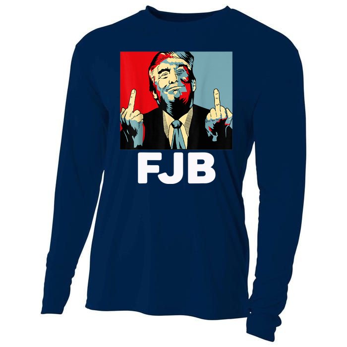 Pro America F Biden FJB , Trump Middle Figure Cooling Performance Long Sleeve Crew