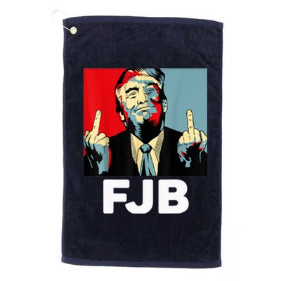 Pro America F Biden FJB , Trump Middle Figure Platinum Collection Golf Towel