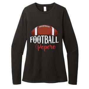 Proud American Football Pepere Funny Gift For FatherS Day Gift Womens CVC Long Sleeve Shirt