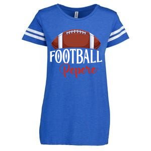 Proud American Football Pepere Funny Gift For FatherS Day Gift Enza Ladies Jersey Football T-Shirt