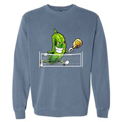 Pickleball Art For Women Pickle Ball Garment-Dyed Sweatshirt