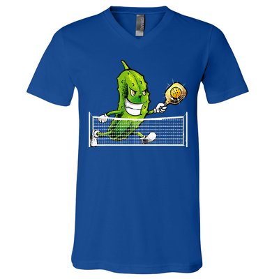 Pickleball Art For Women Pickle Ball V-Neck T-Shirt