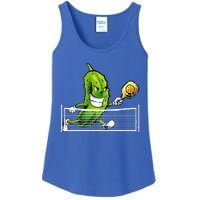 Pickleball Art For Women Pickle Ball Ladies Essential Tank