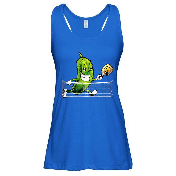 Pickleball Art For Women Pickle Ball Ladies Essential Flowy Tank