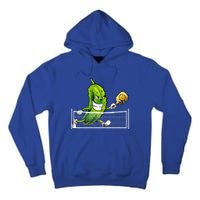 Pickleball Art For Women Pickle Ball Tall Hoodie