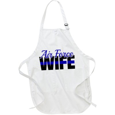 Proud Air Force Wife Gift Usaf Patriotic Military Family Funny Gift Apron