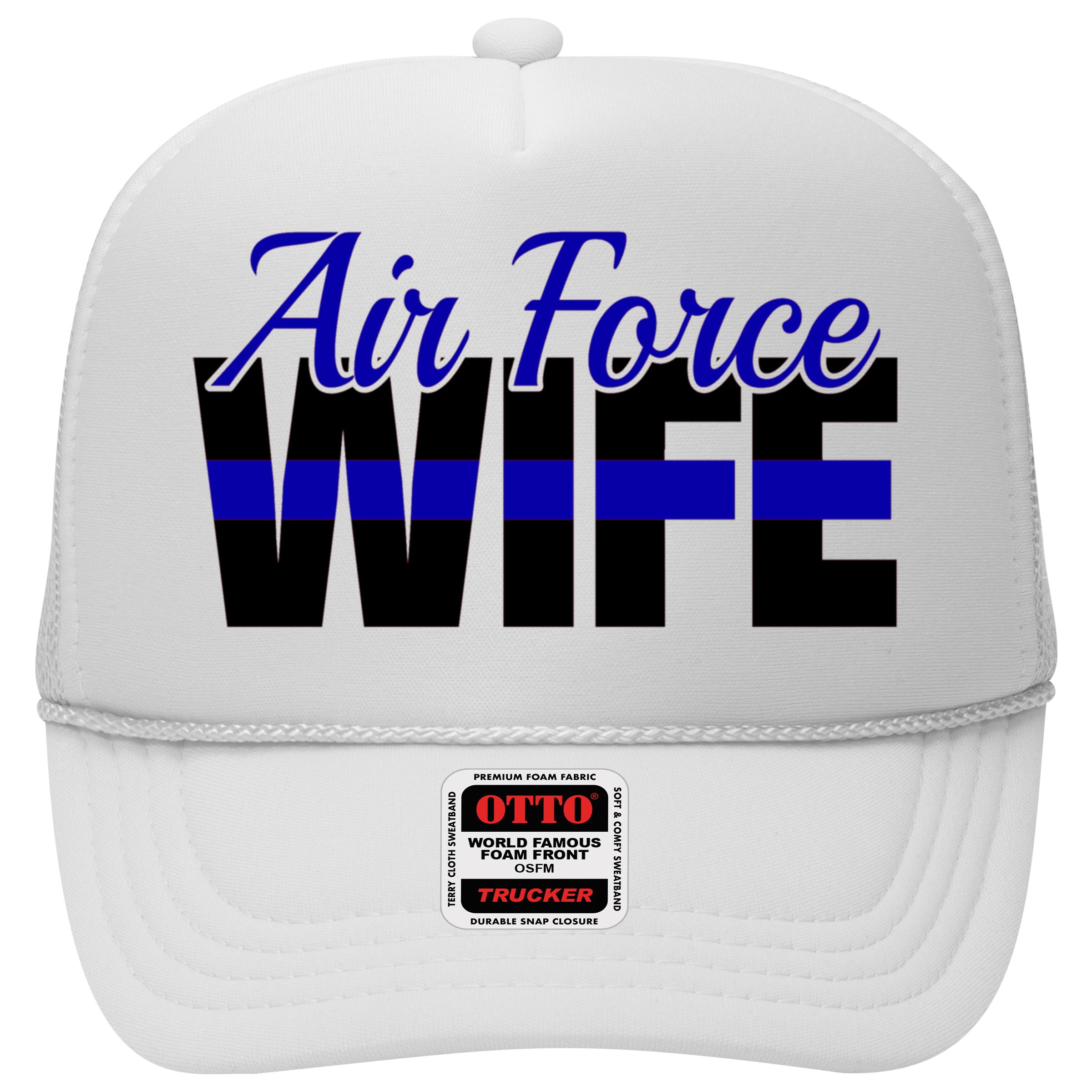 Proud Air Force Wife Gift Usaf Patriotic Military Family Funny Gift Hat