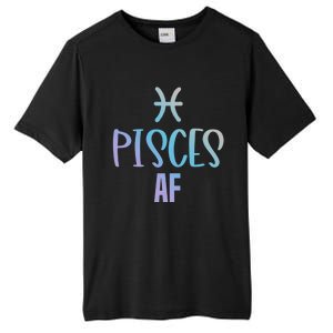 Pisces Af Funny Zodiac Sign Pisces Astrology Sign Gift Tall Fusion ChromaSoft Performance T-Shirt