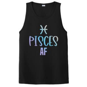 Pisces Af Funny Zodiac Sign Pisces Astrology Sign Gift PosiCharge Competitor Tank