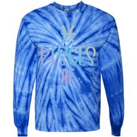 Pisces Af Funny Zodiac Sign Pisces Astrology Sign Gift Tie-Dye Long Sleeve Shirt