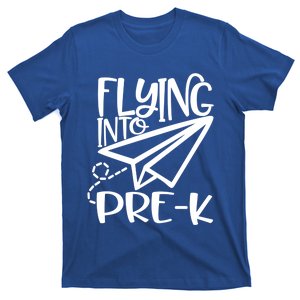 Paper Airplane Flying Into Pregiftk Gift T-Shirt