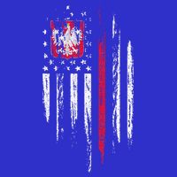 Polish American Flag Combo Poland Usa Polska Baby Bodysuit