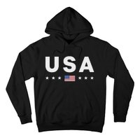 Patriotic American Flag 4th Of July Hoodie