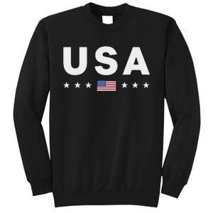 Patriotic American Flag 4th Of July Sweatshirt