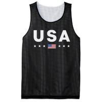 Patriotic American Flag 4th Of July Mesh Reversible Basketball Jersey Tank