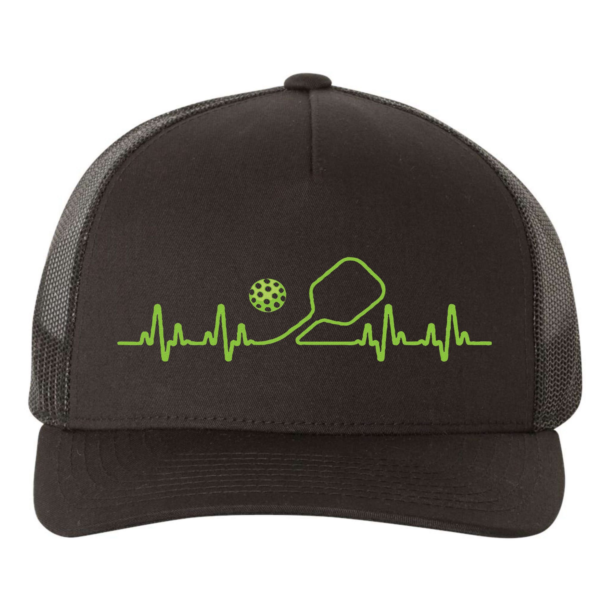 Pickleball Art For Women Pickle Ball Pickleball Lover Yupoong Adult 5-Panel Trucker Hat
