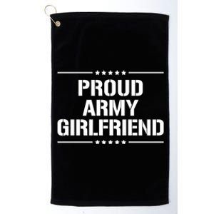 Proud Army Friend Gift Cute Gift Platinum Collection Golf Towel