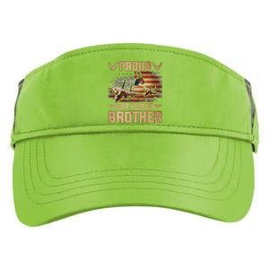 Proud Air Force Brother Veterans Day Adult Drive Performance Visor