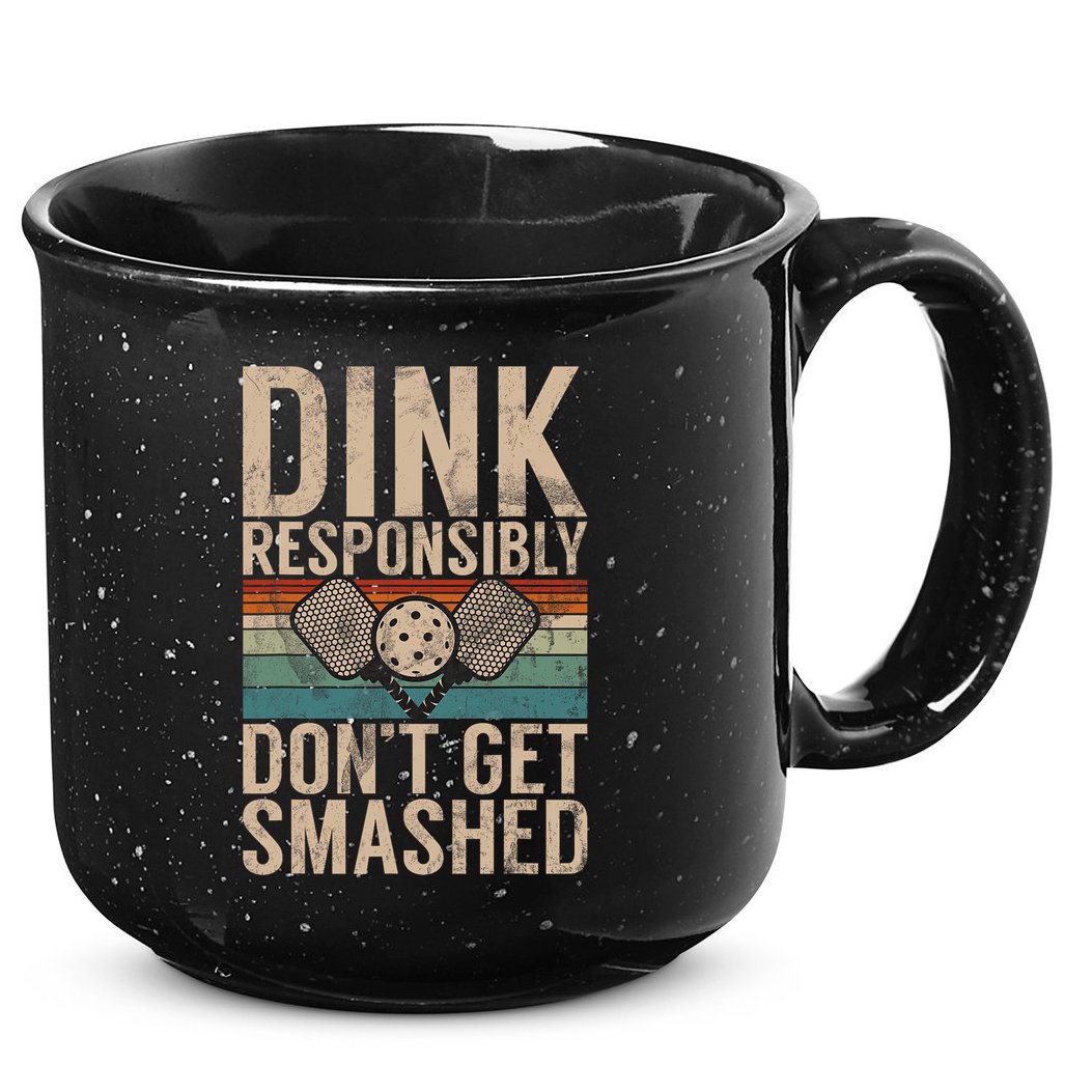 Pickleball Accessories Funny Slogan Pickleball 15oz Campfire Ceramic Mug