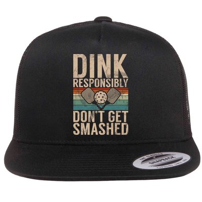 Pickleball Accessories Funny Slogan Pickleball Flatbill Hat