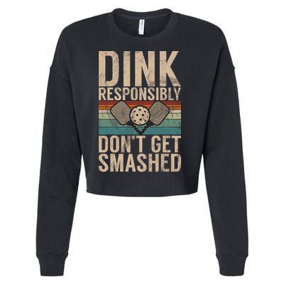 Pickleball Accessories Funny Slogan Pickleball Cropped Pullover Crew
