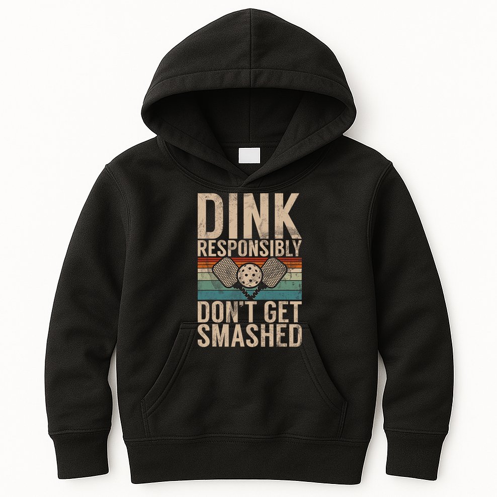 Pickleball Accessories Funny Slogan Pickleball Kids Hoodie