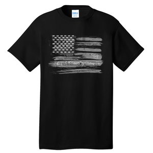 Patriotic, American Flag Design By G.O.A.T. Country Clothing Tall T-Shirt