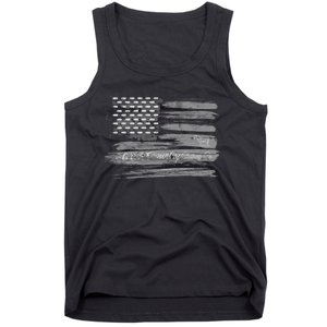 Patriotic, American Flag Design By G.O.A.T. Country Clothing Tank Top