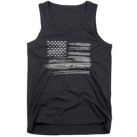 Patriotic, American Flag Design By G.O.A.T. Country Clothing Tank Top