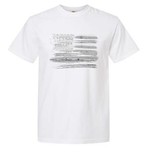 Patriotic, American Flag Design By G.O.A.T. Country Clothing Garment-Dyed Heavyweight T-Shirt