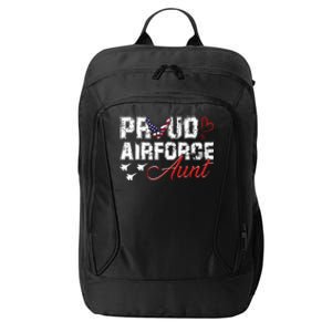 Proud Air Force Aungift Us Heart Military Gift City Backpack