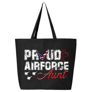 Proud Air Force Aungift Us Heart Military Gift 25L Jumbo Tote