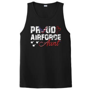 Proud Air Force Aungift Us Heart Military Gift PosiCharge Competitor Tank