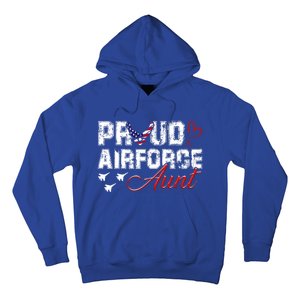 Proud Air Force Aungift Us Heart Military Gift Hoodie