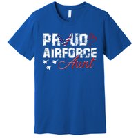 Proud Air Force Aungift Us Heart Military Gift Premium T-Shirt