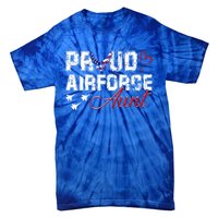 Proud Air Force Aungift Us Heart Military Gift Tie-Dye T-Shirt