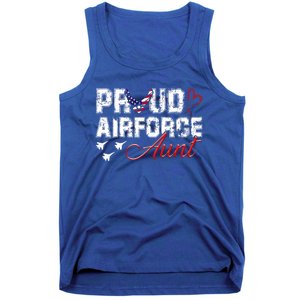 Proud Air Force Aungift Us Heart Military Gift Tank Top