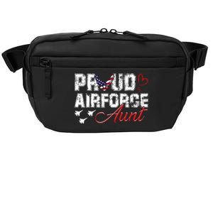 Proud Air Force Aungift Us Heart Military Gift Crossbody Pack