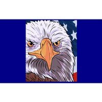 Proud American Flag One Nation Under God Patriotic Christian Funny Gift Bumper Sticker