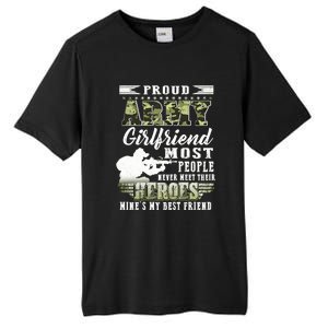 Proud Army Friend Most People Gift Tall Fusion ChromaSoft Performance T-Shirt