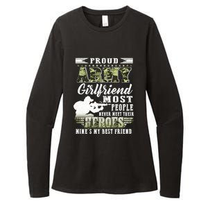 Proud Army Friend Most People Gift Womens CVC Long Sleeve Shirt