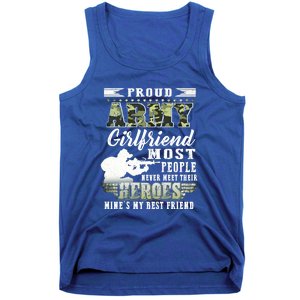 Proud Army Friend Most People Gift Tank Top