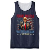 Peanut And Fred Make Pets Safe Again Trump 2024 Usa Grunged Flag Mesh Reversible Basketball Jersey Tank