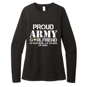 Proud Army Friend Meaningful Gift Military Friend My Hero Womens CVC Long Sleeve Shirt