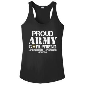 Proud Army Friend Meaningful Gift Military Friend My Hero Ladies PosiCharge Competitor Racerback Tank